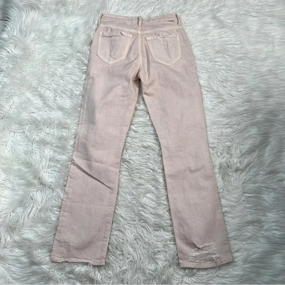 New MOTHER Denim High Waisted Rascal Ankle Jeans The Devil Drinks Coffee NWT 24 - Picture 14 of 16